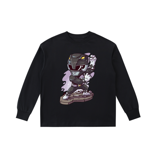 Boys Quick-Dry Cotton Long-Sleeve Tee