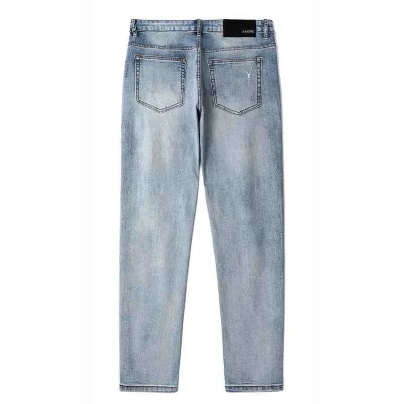 Men's Ripped Slim Fit Jeans