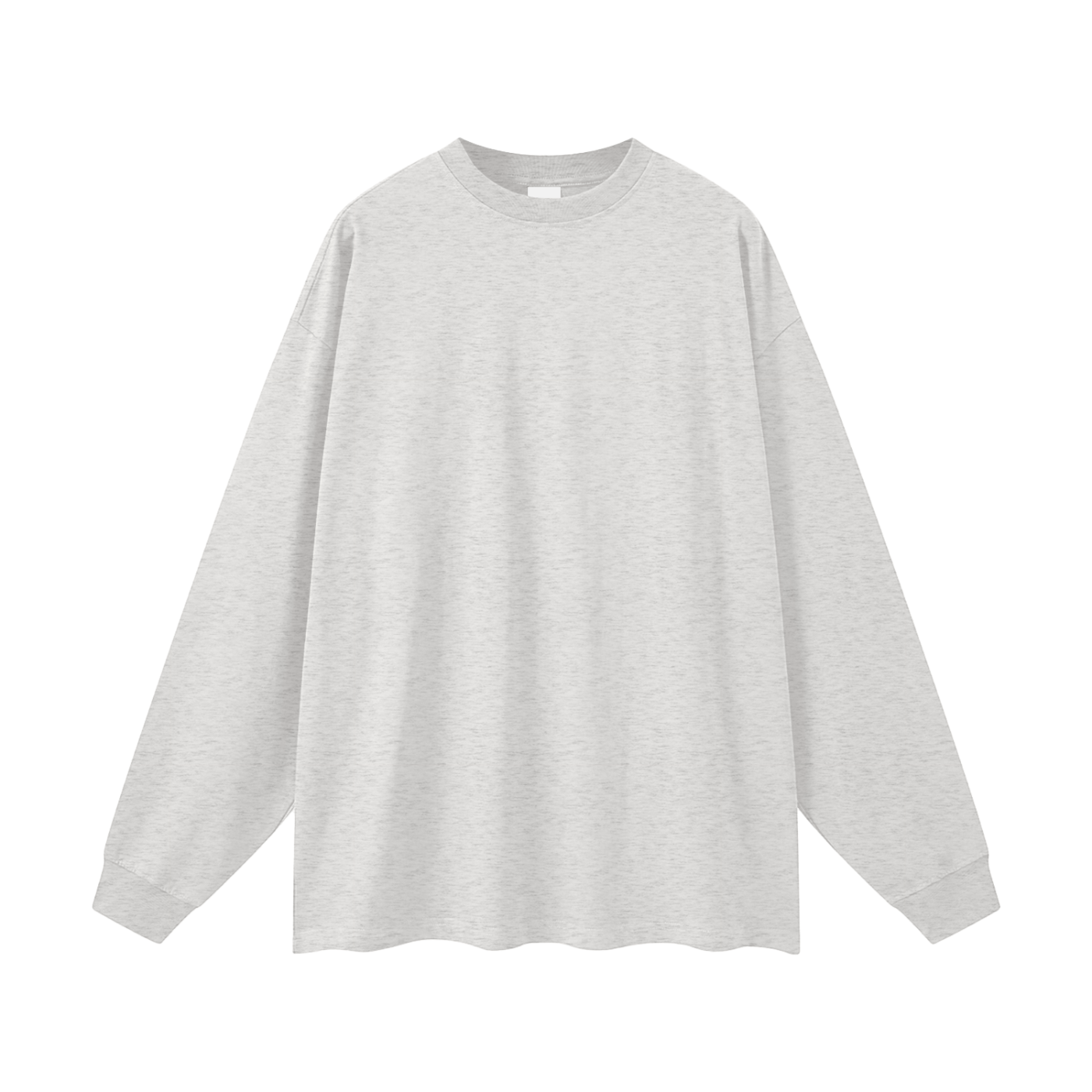 Men's Oversized Long Sleeve T-Shirt 100% Cotton