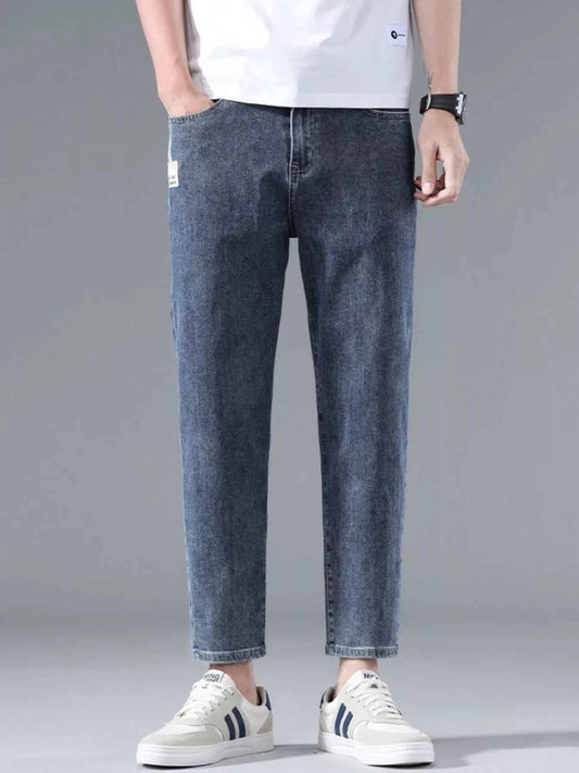Men's Casual Wide Leg Jeans