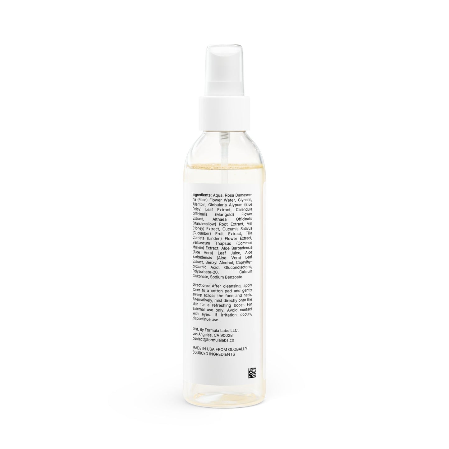 Calming Toner Sensitive Skin - 6oz | Gentle Hydration & Soothing Formula
