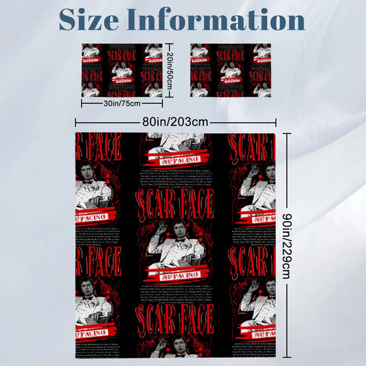 Teen Room Duvet Set – Scarface Design, Perfect Holiday Gift