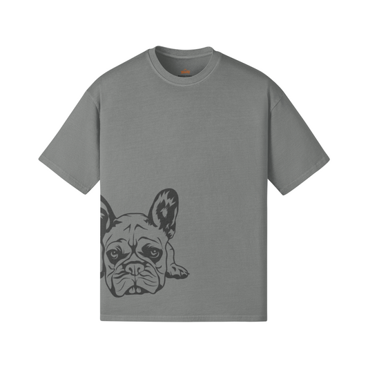 Men's Washed T-shirt Doggy Lover