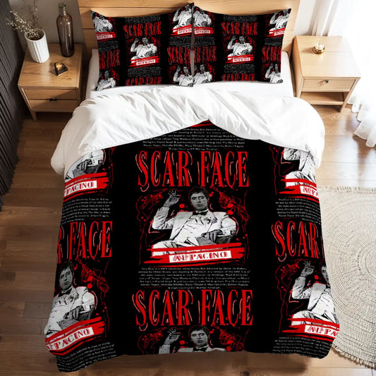 Teen Room Duvet Set – Scarface Design, Perfect Holiday Gift
