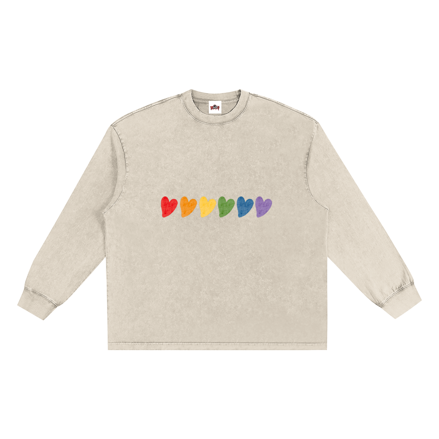 Women's Frayed Edge T-Shirt - Trendy Long Sleeve Comfort