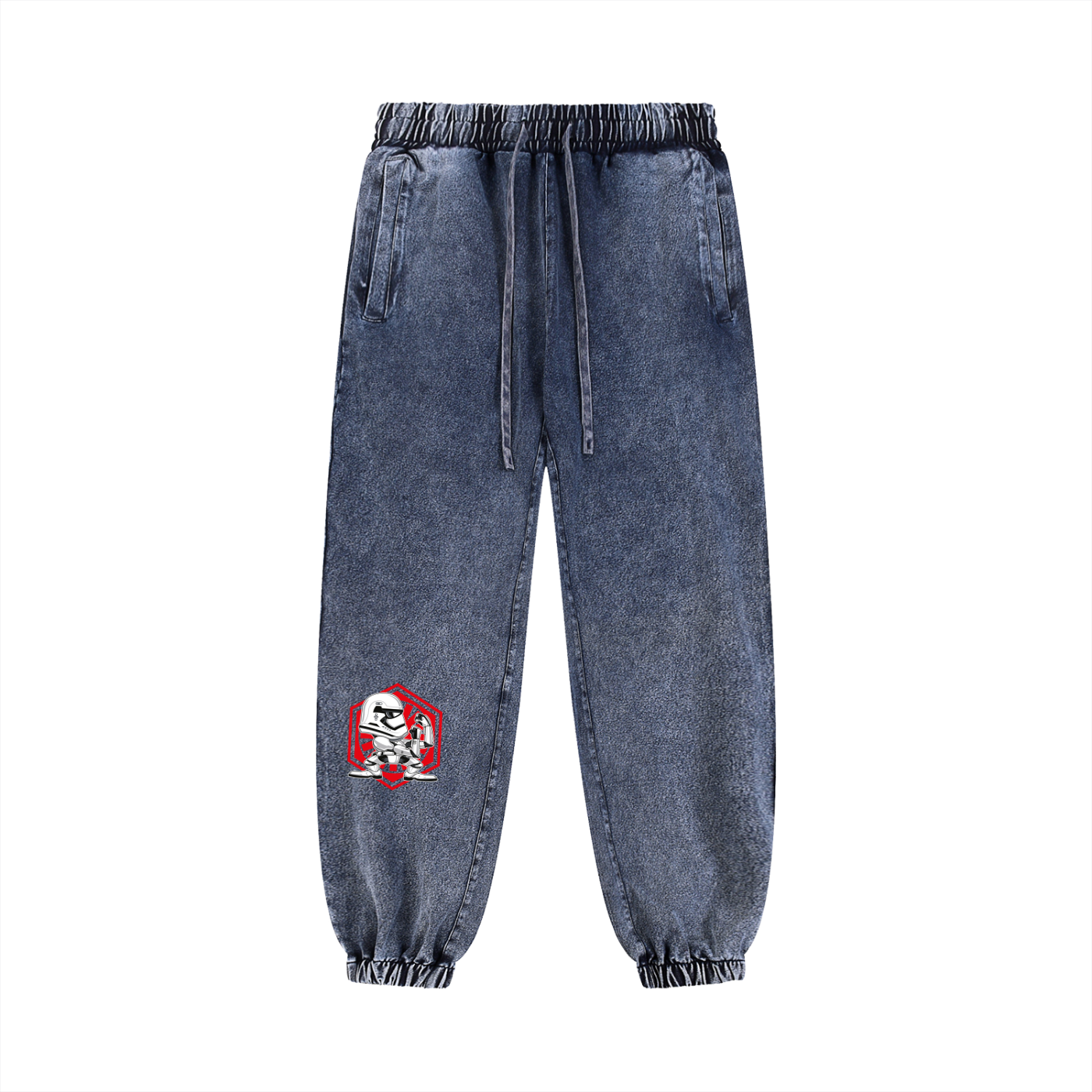 Men's Snow Wash Jogged Sweatpants
