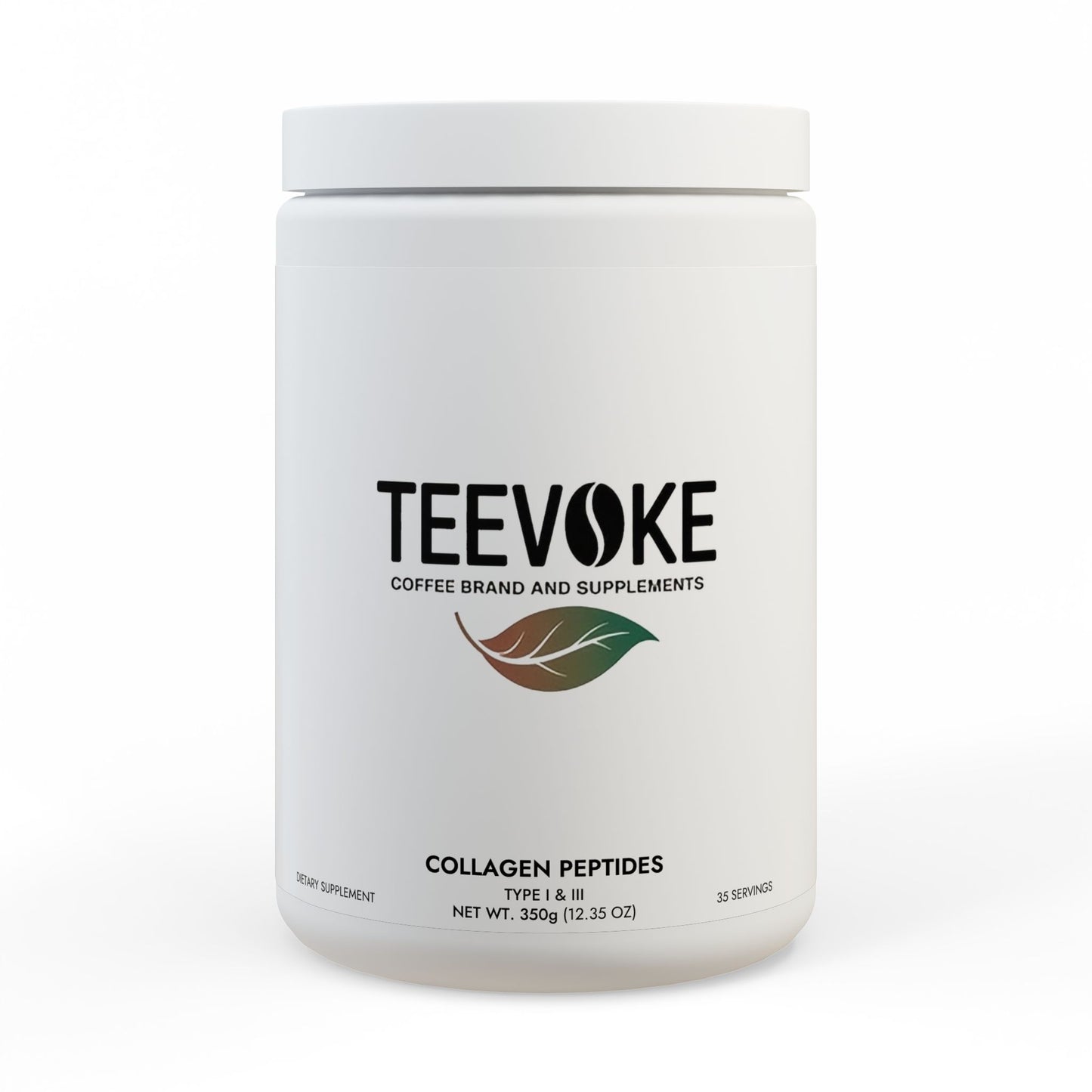 Collagen Supplement Type I III Peptides 350g for Enhanced Skin and Joint Health