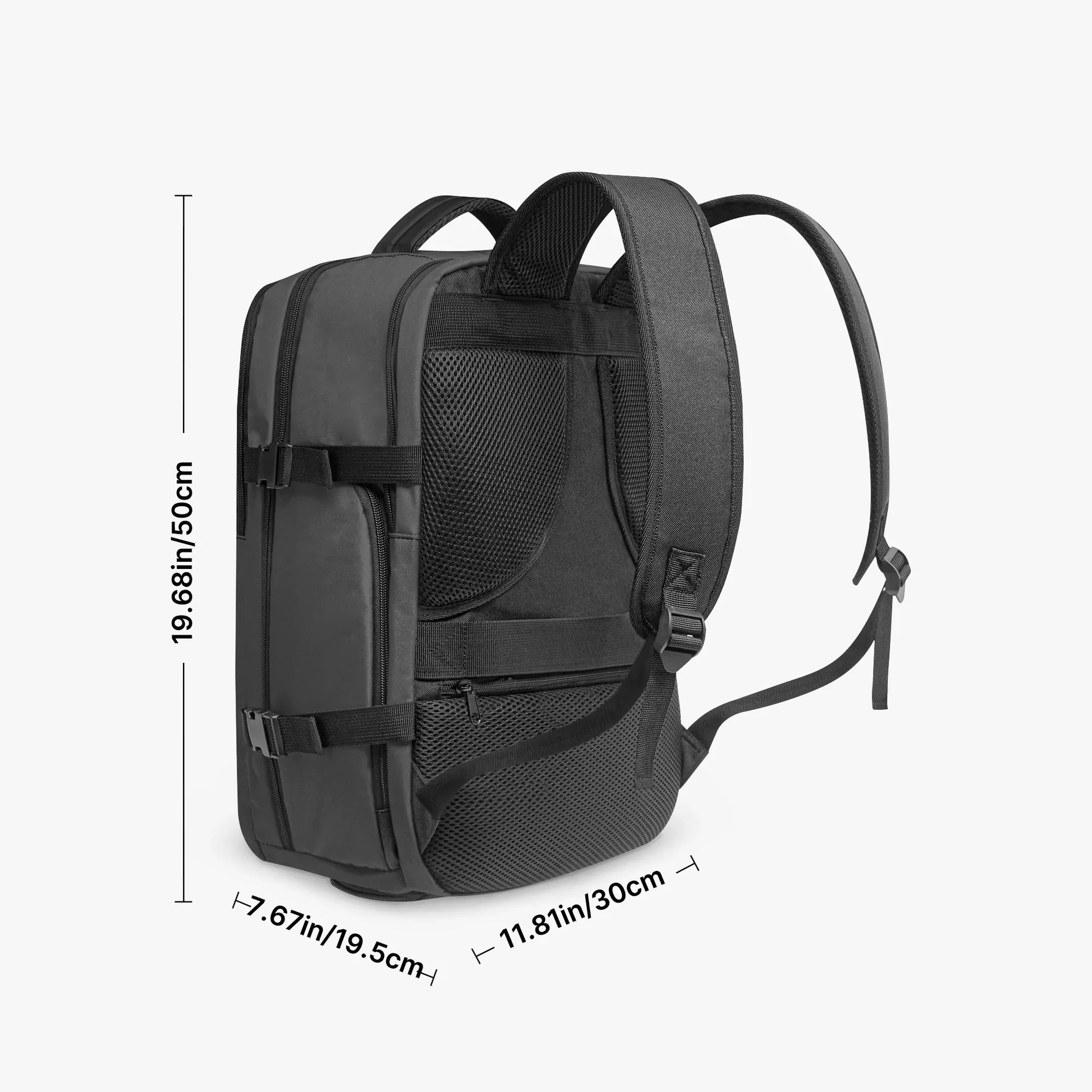 Durable Hiking Backpack - Multi-Pocket Canvas Pack - TeeVoke