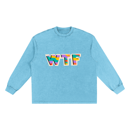 Women's Frayed Long Sleeve T-Shirt for Casual Comfort and Style