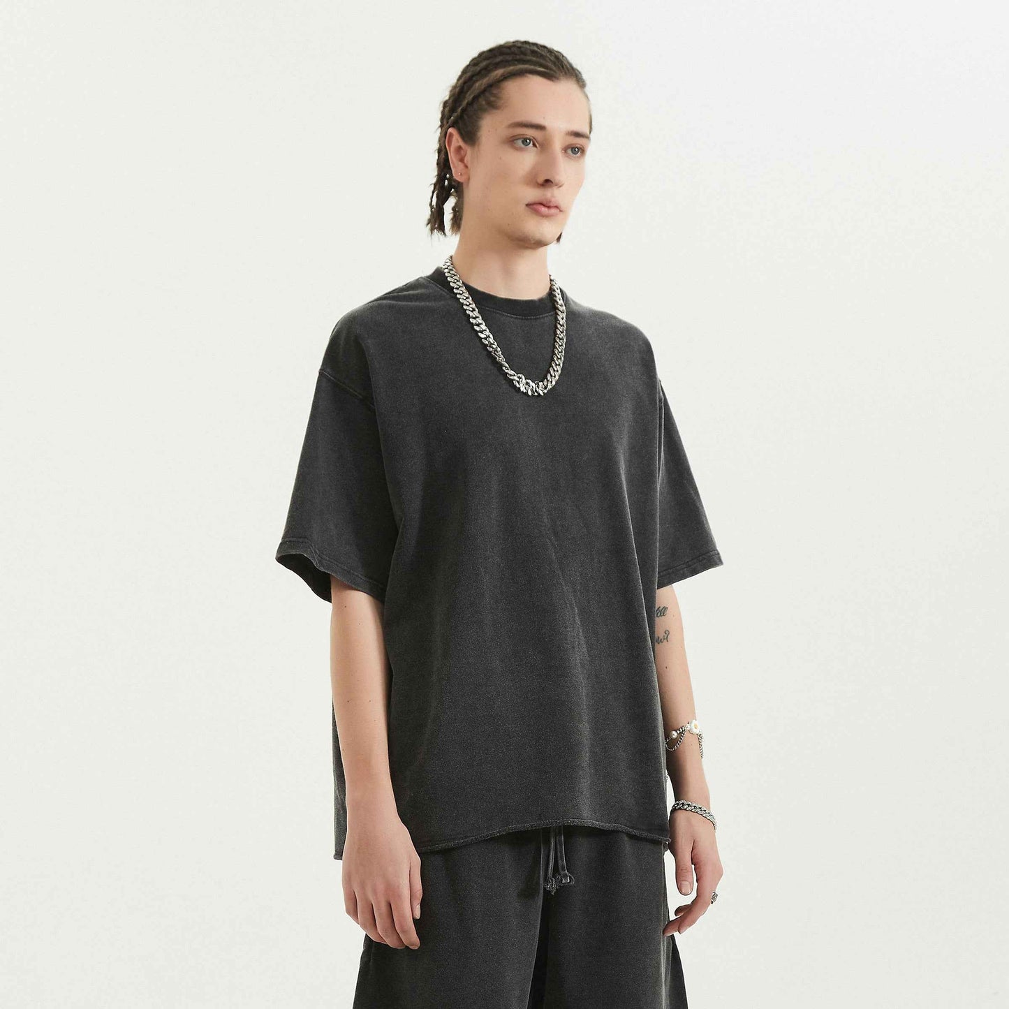 Spirit Of Ronin Unisex Oversized Boxy T-Shirt Trendy Tee