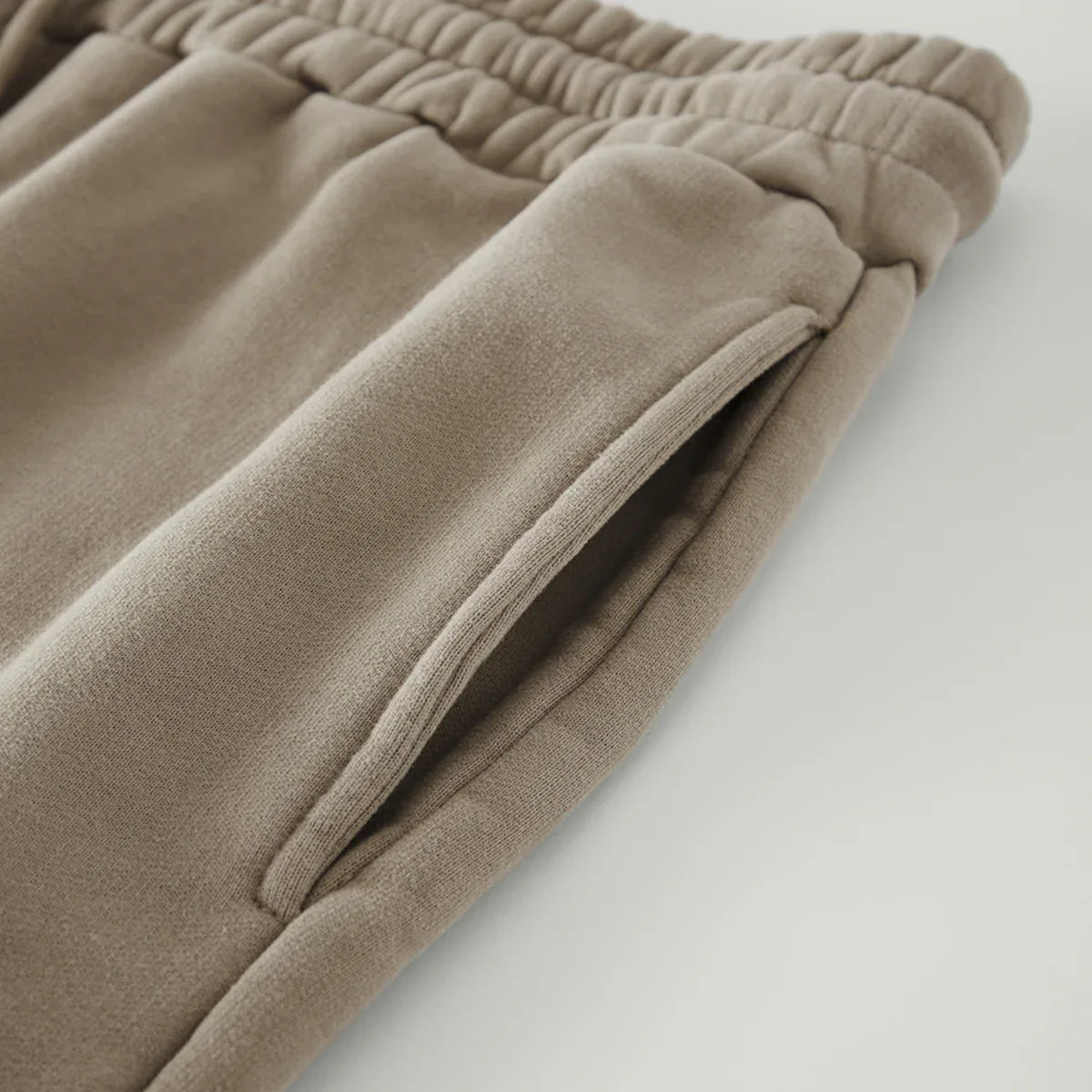 Women's Heavyweight Brushed Fleece Sweatpants - Oversized Tapered Fit - TeeVoke