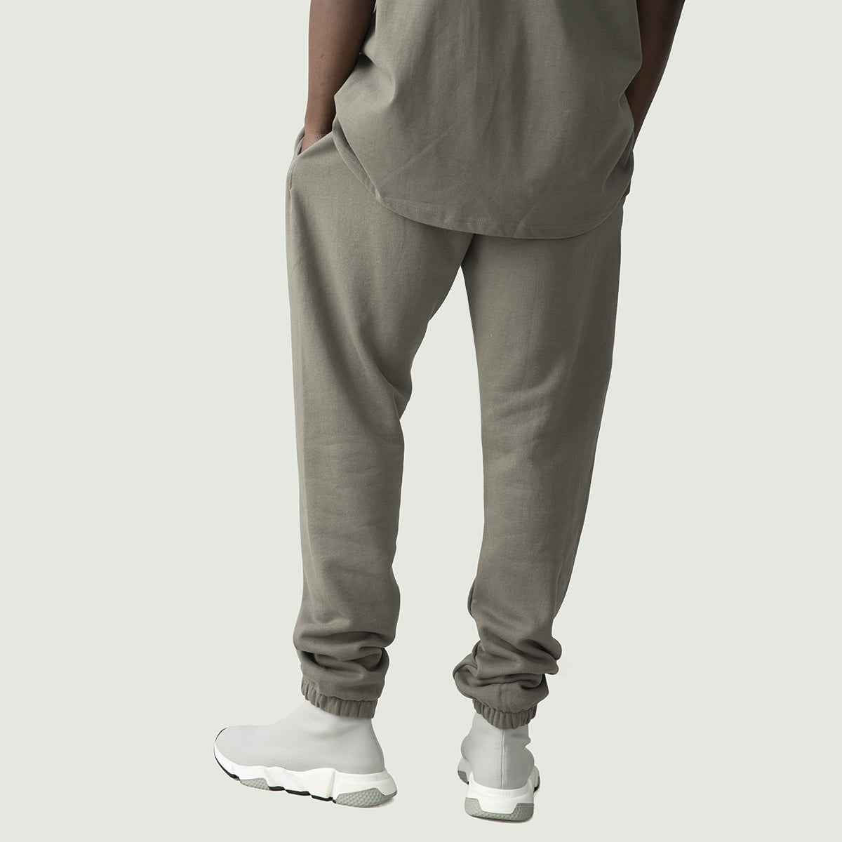 Men's Heavyweight Fleece Lined Sweatpants Skull