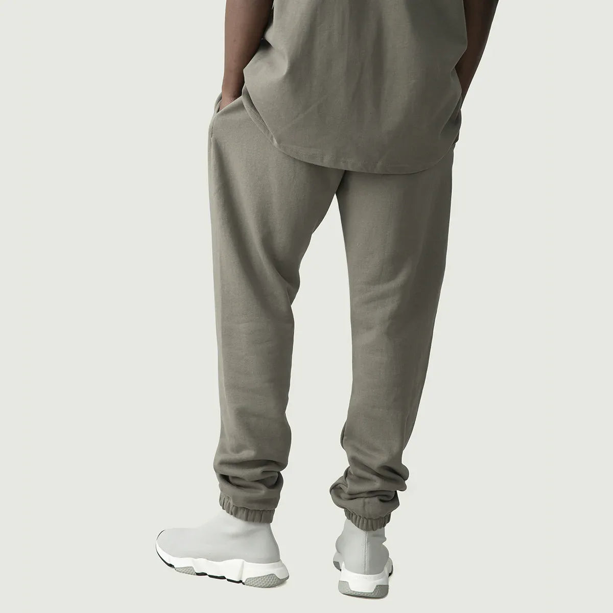 Men's Heavyweight Brushed Fleece Sweatpants - Comfortable Cotton Joggers - TeeVoke