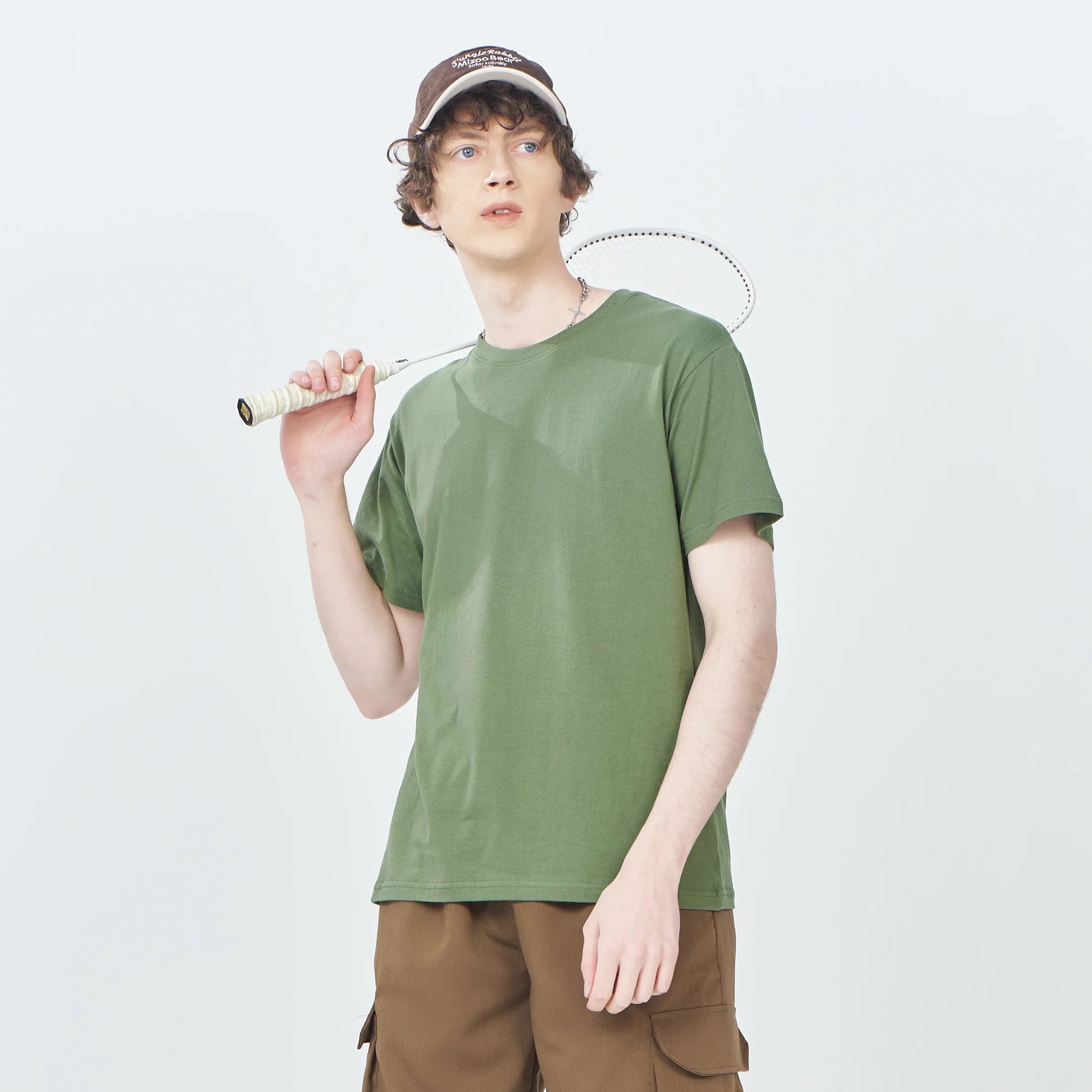 Men's Classic Fit T-Shirt - Premium Sirospun Cotton Crew Neck Tee - TeeVoke