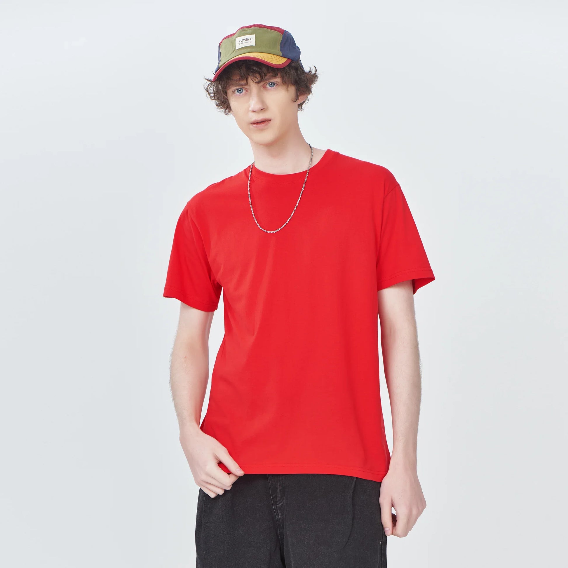 Men's Classic Fit T-Shirt - Premium Sirospun Cotton Crew Neck Tee - TeeVoke