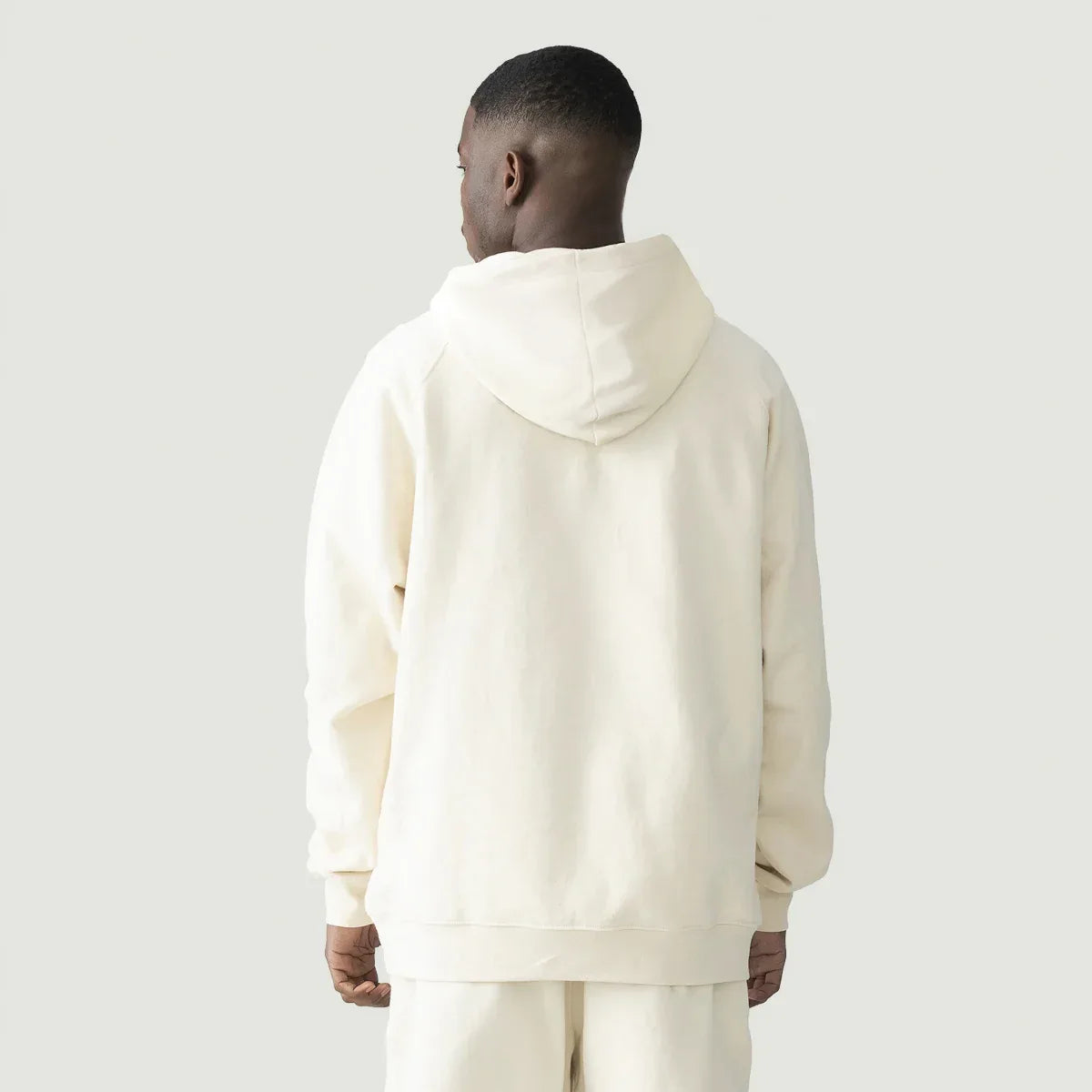 Men's Casual Hoodie - Oversized Brushed Fleece Cotton - TeeVoke