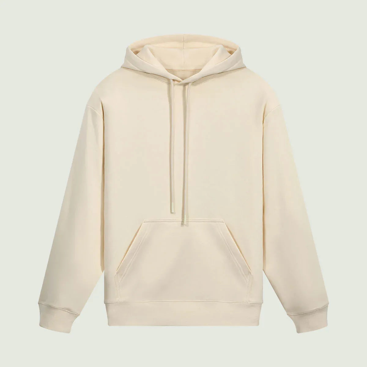 Men's Oversized Fit Hoodie - Soft Brushed Fleece Cotton Pullover - TeeVoke