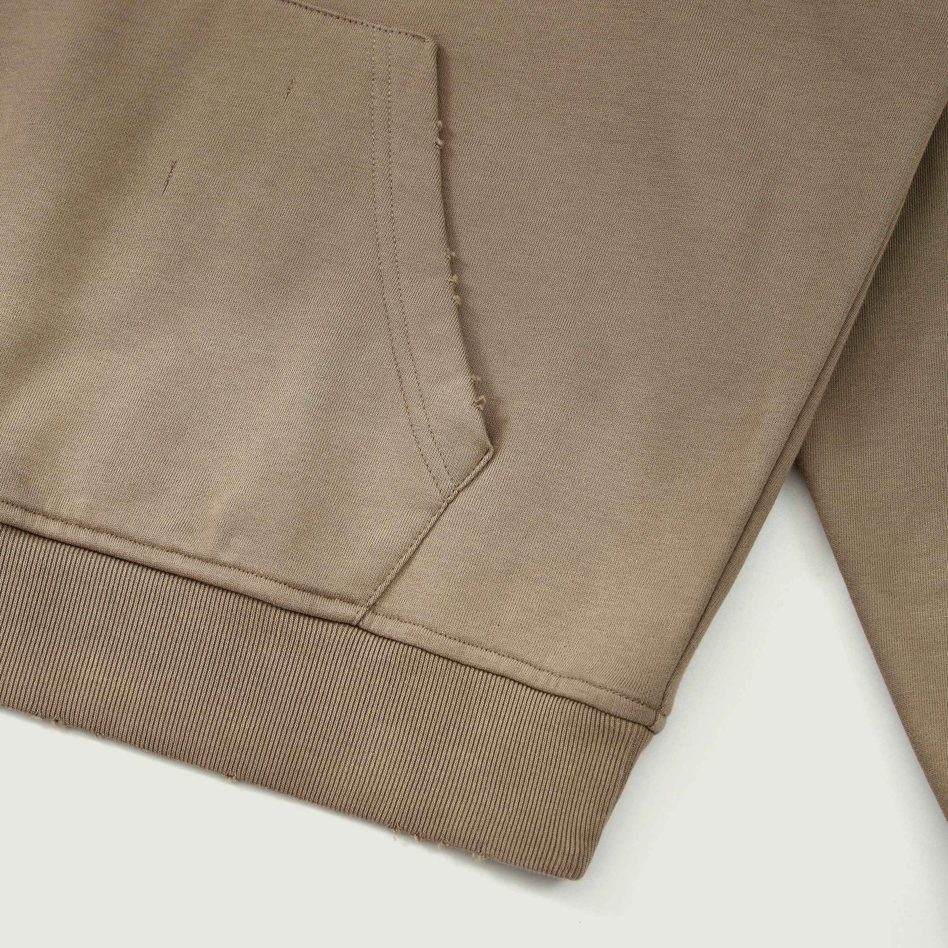 Men's Sun Faded Distressed Hoodie