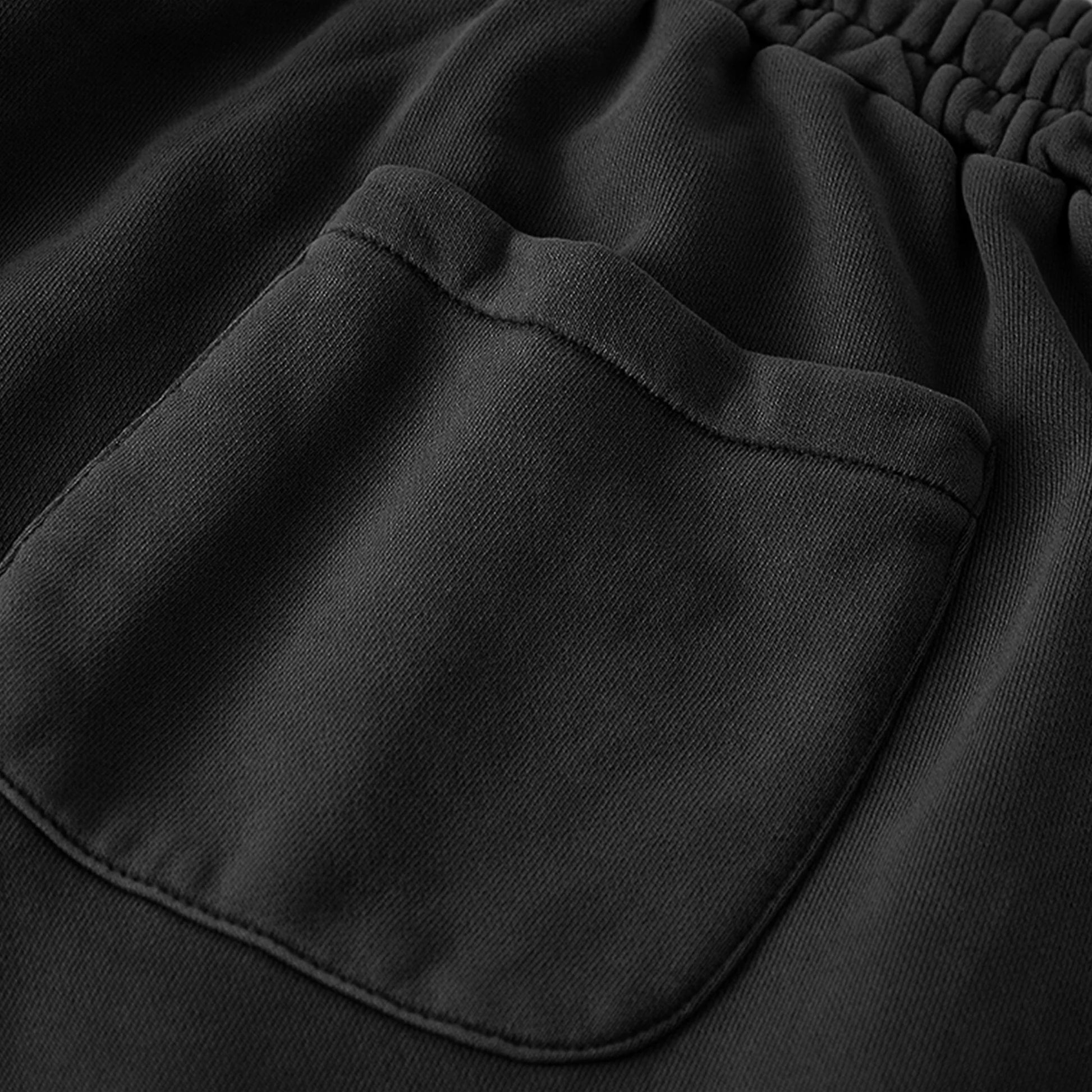 Super Heavyweight Washed Baggy Sweatpants - Vintage Cotton Joggers - TeeVoke