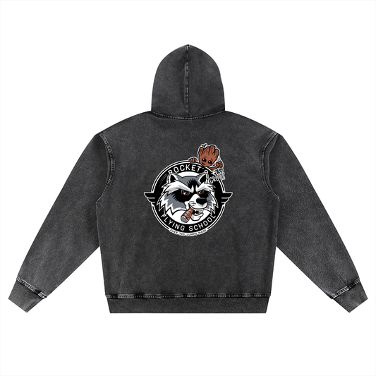 Women's Snow Wash Oversized Hoodie