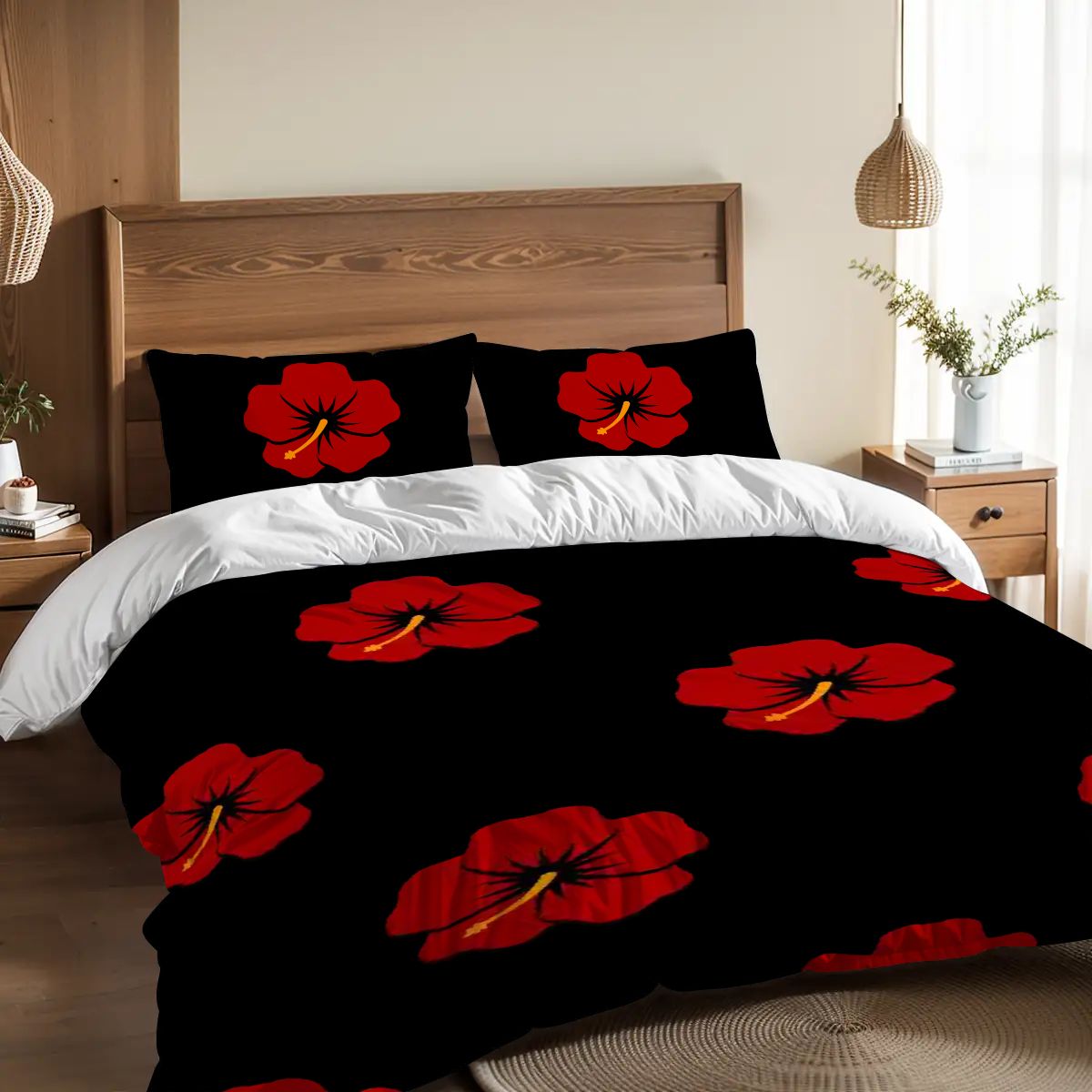 Boricua Beauty Bedding – Full Duvet Set with Puerto Rico Theme for Her