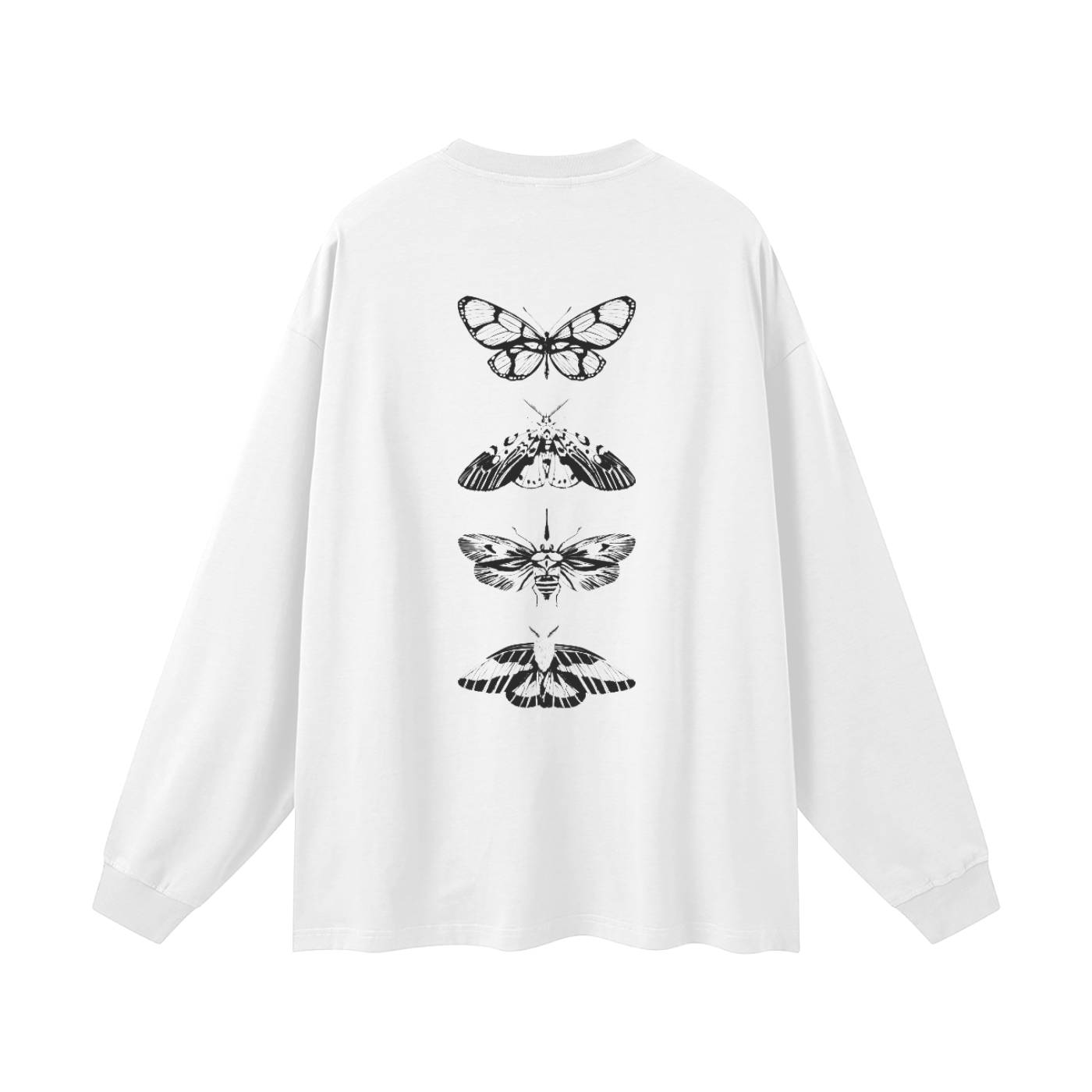 Women's Oversized Cotton Long Sleeve T-Shirt