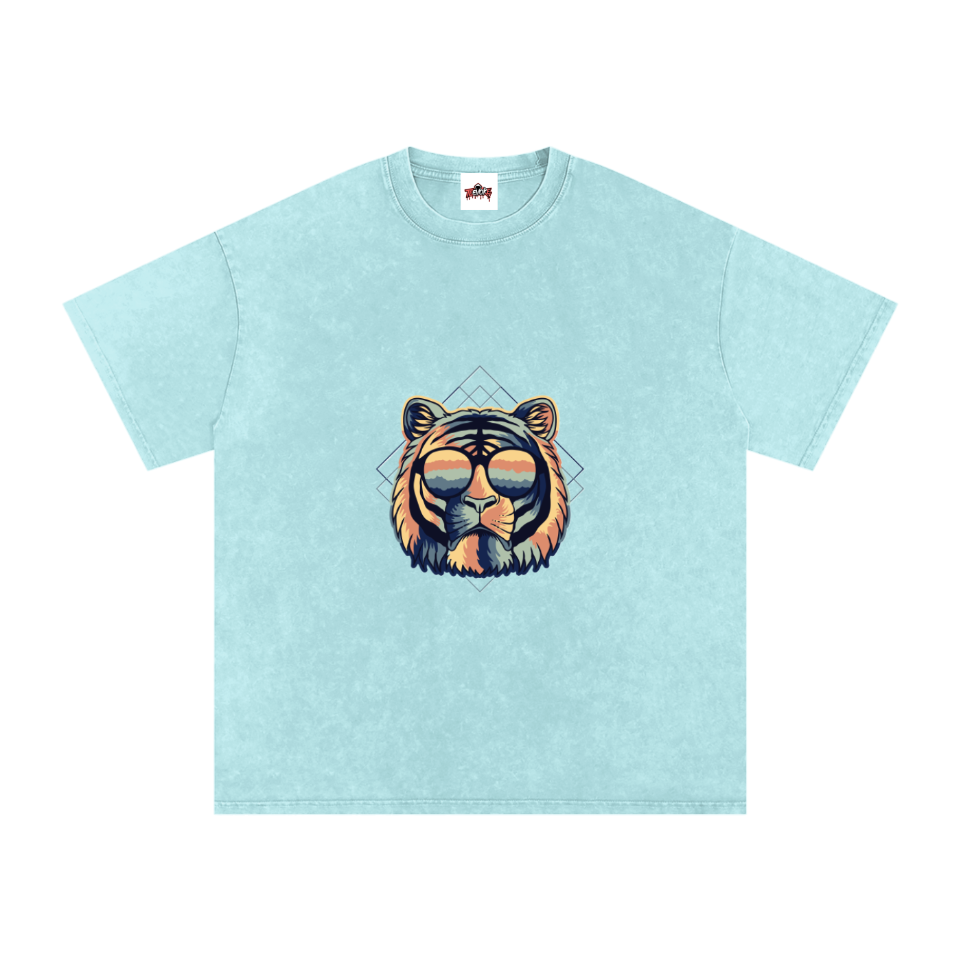 Women's Oversized Cotton T-Shirt for Ultimate Comfort in Snow Washed Style - Perfect Oversized Cotton T-Shirt for Women