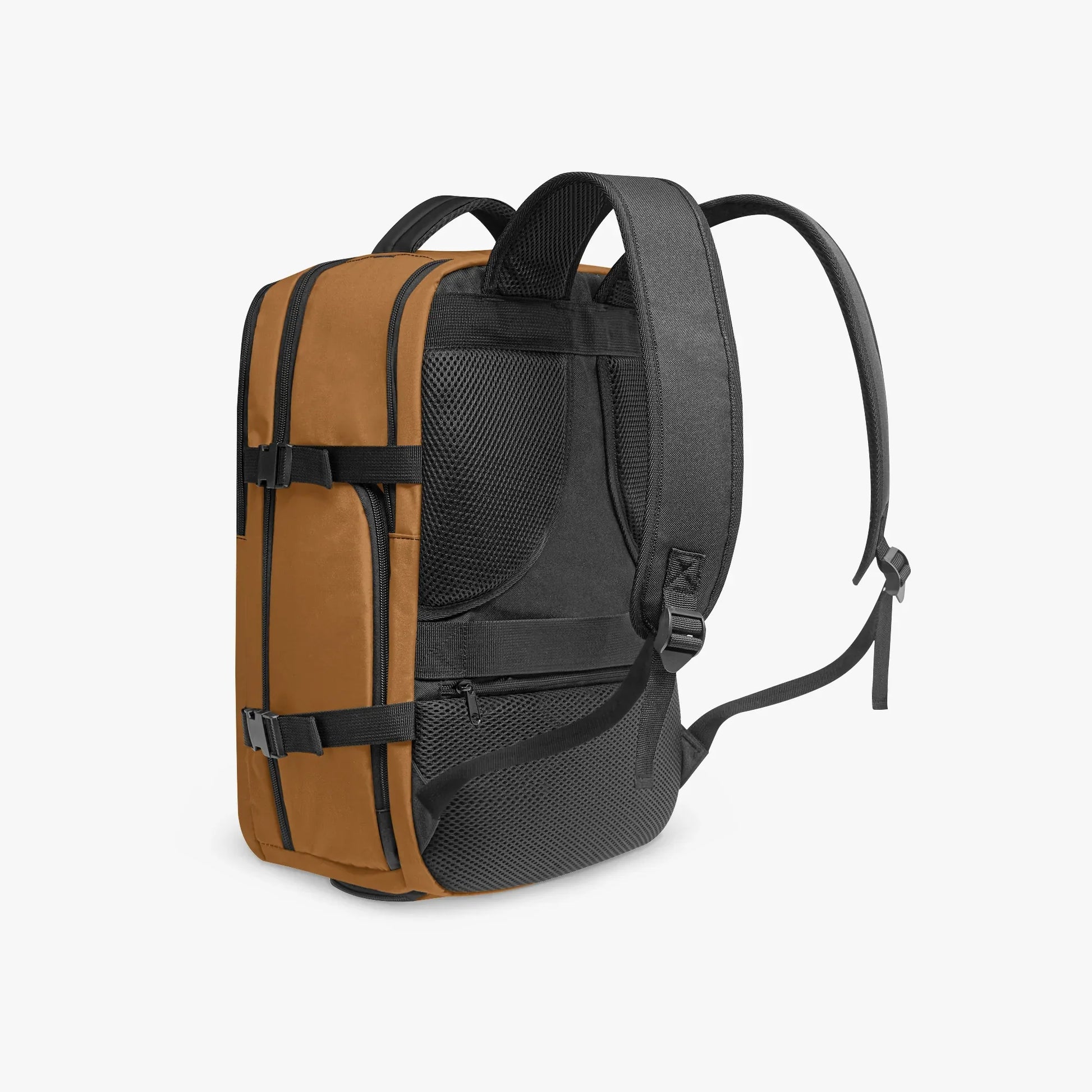 Canvas Multi-Pocket Hiking Backpack - Breathable Travel Daypack - TeeVoke