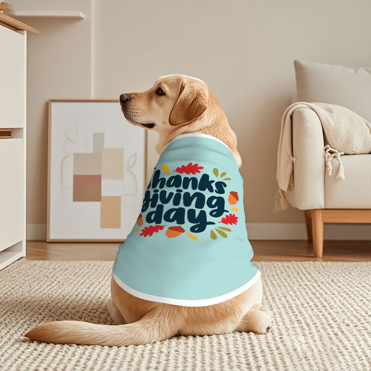 Large Dog Cotton Tank Top