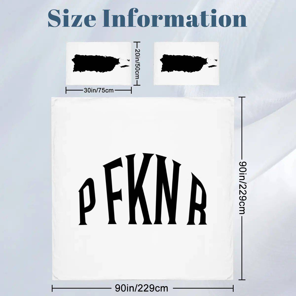 Queen Duvet Cover Set P FKN R Puerto Rico Map Pillow Cases Trendy Holiday Gift