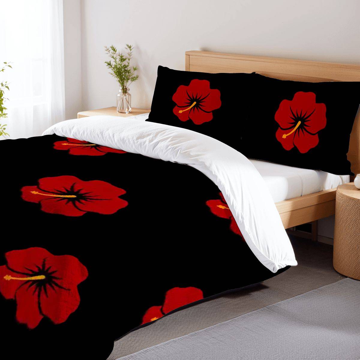Boricua Beauty Bedding – Full Duvet Set with Puerto Rico Theme for Her