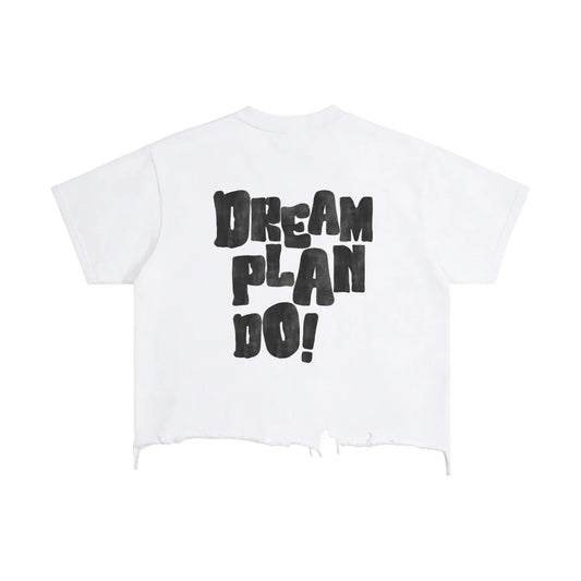 Women's Vintage Wash Boxy T-Shirt - Distressed Hem Casual Tee - TeeVoke