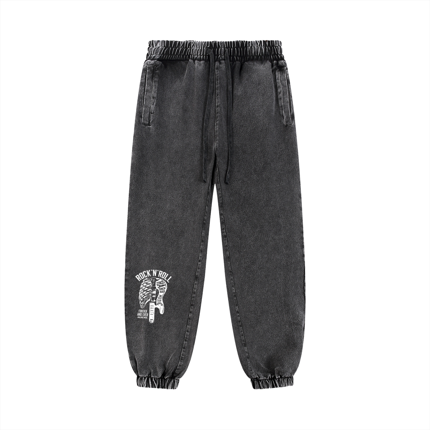 Men's Snow Wash Jogged Sweatpants