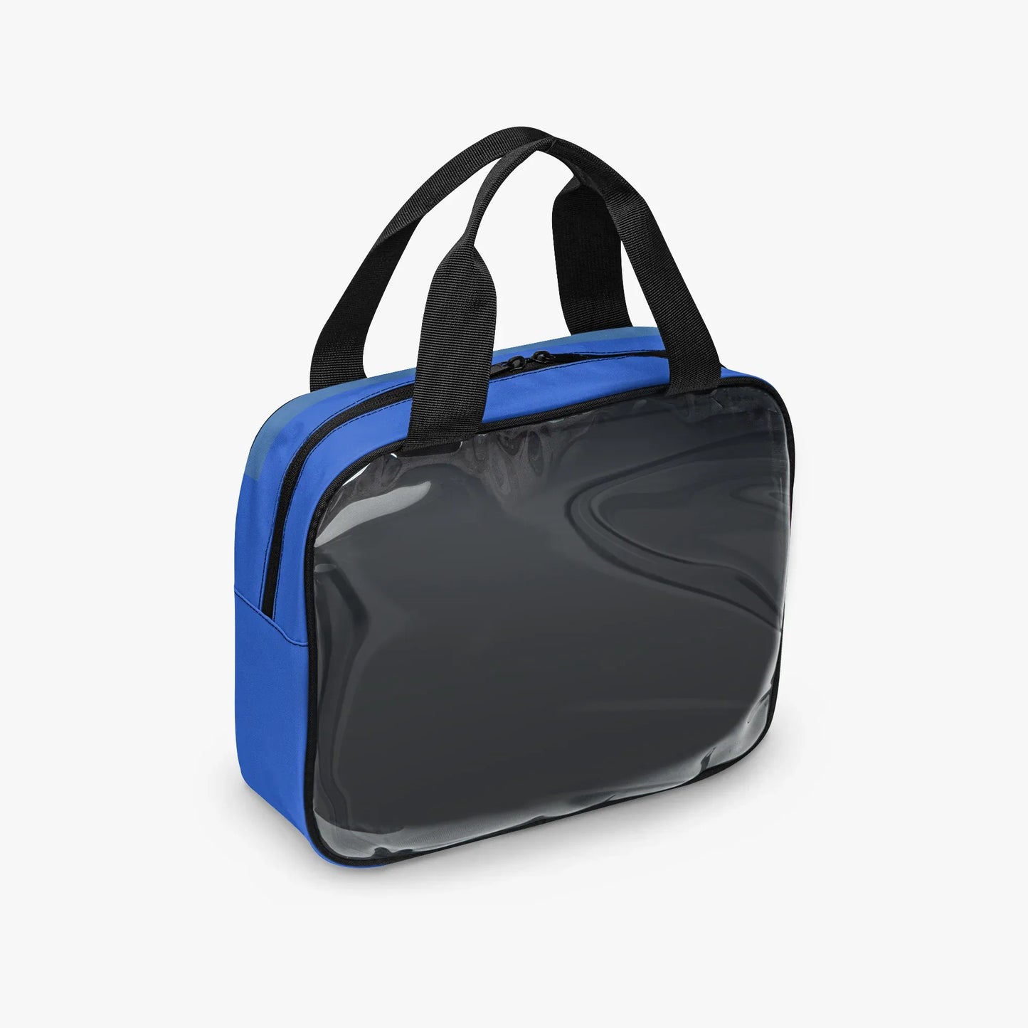 3-Piece Clear Travel Toiletry Organizer Set - Waterproof PVC Bags - TeeVoke