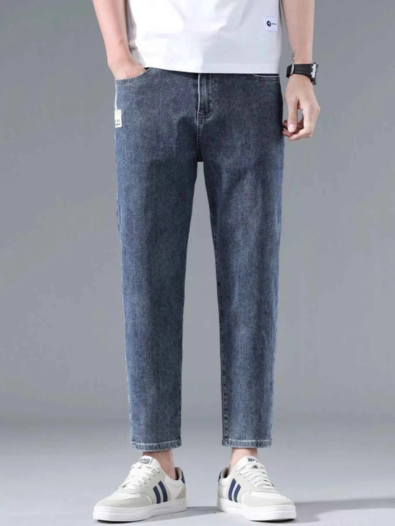 Men's Casual Wide Leg Jeans