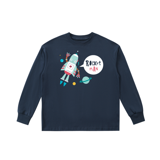 Boys Quick-Dry Cotton Long-Sleeve Tee
