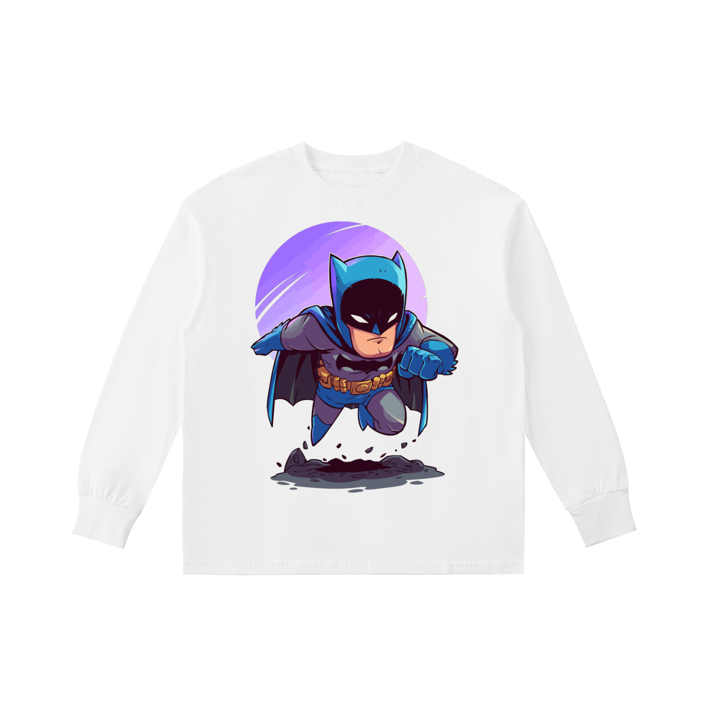 Boys Quick-Dry Cotton Long-Sleeve Tee