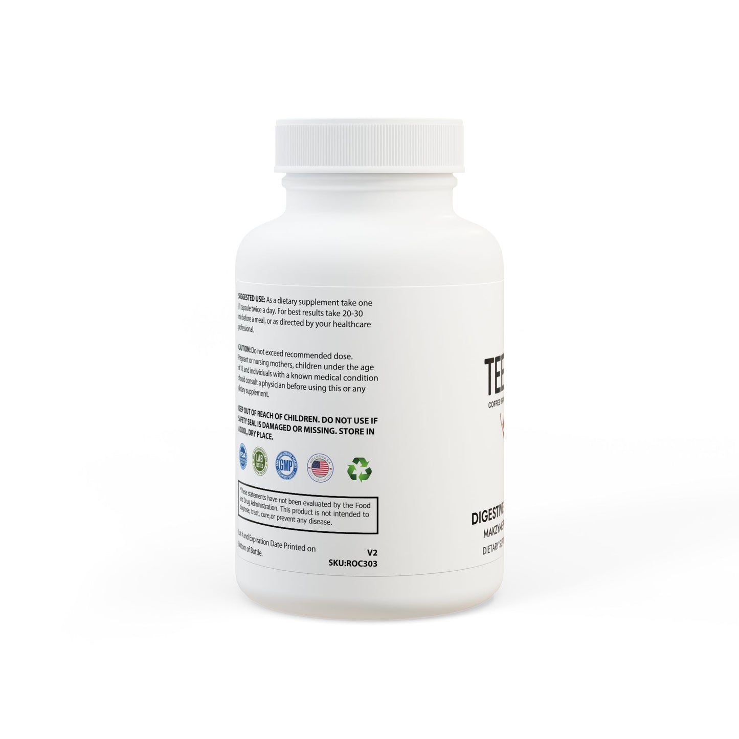 Digestive Enzyme Supplement - 60 Capsules for Optimal Digestive Health