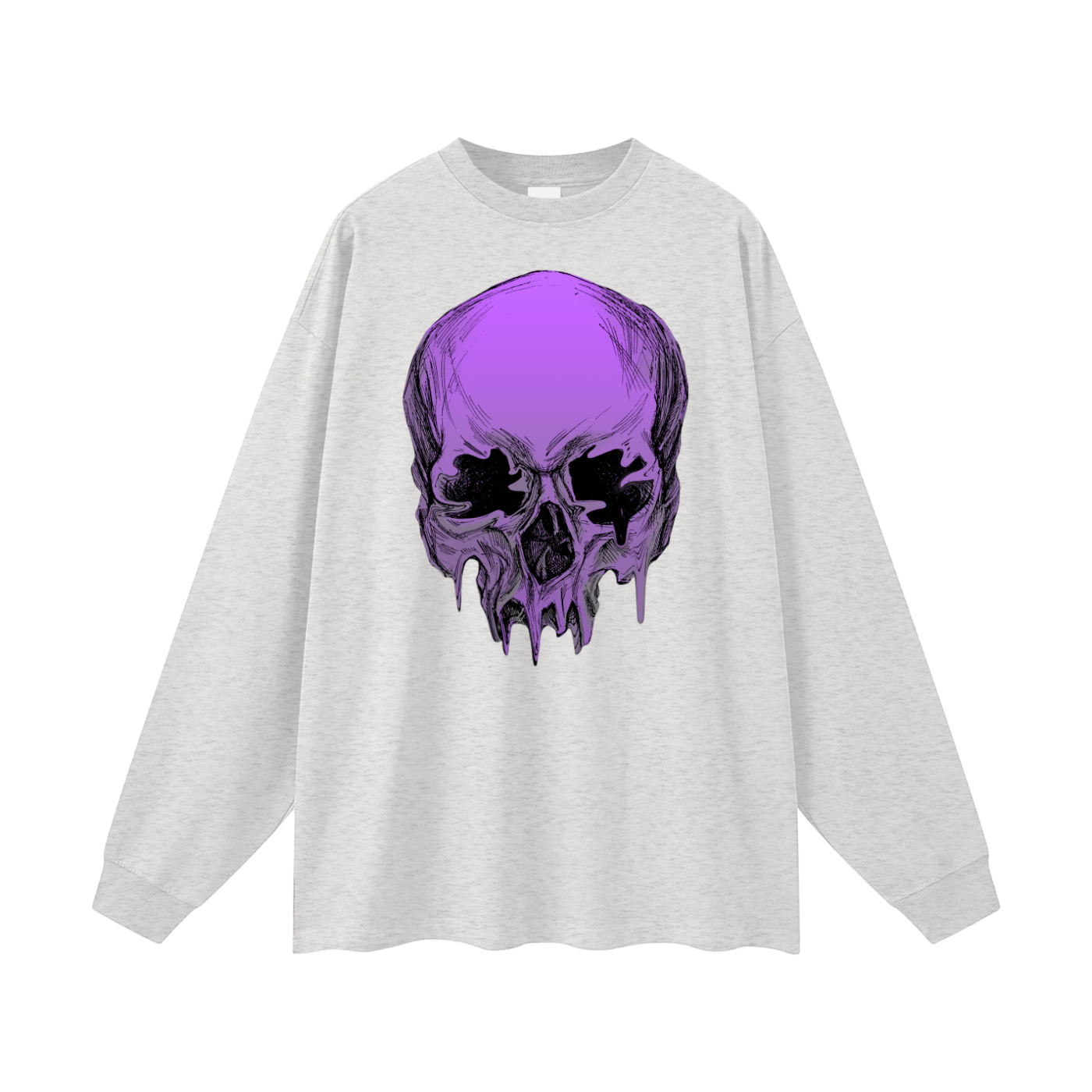 Men's Oversized Cotton Long Sleeve T-Shirt for Ultimate Comfort