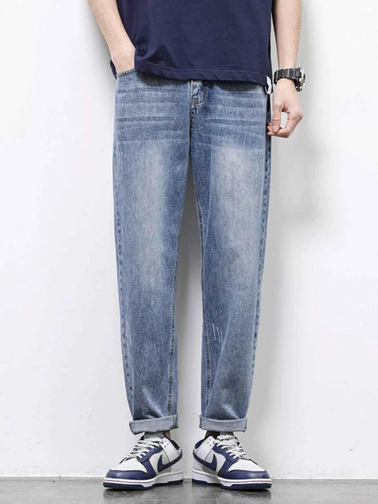 Men's Vintage Wash Relaxed Fit Jeans