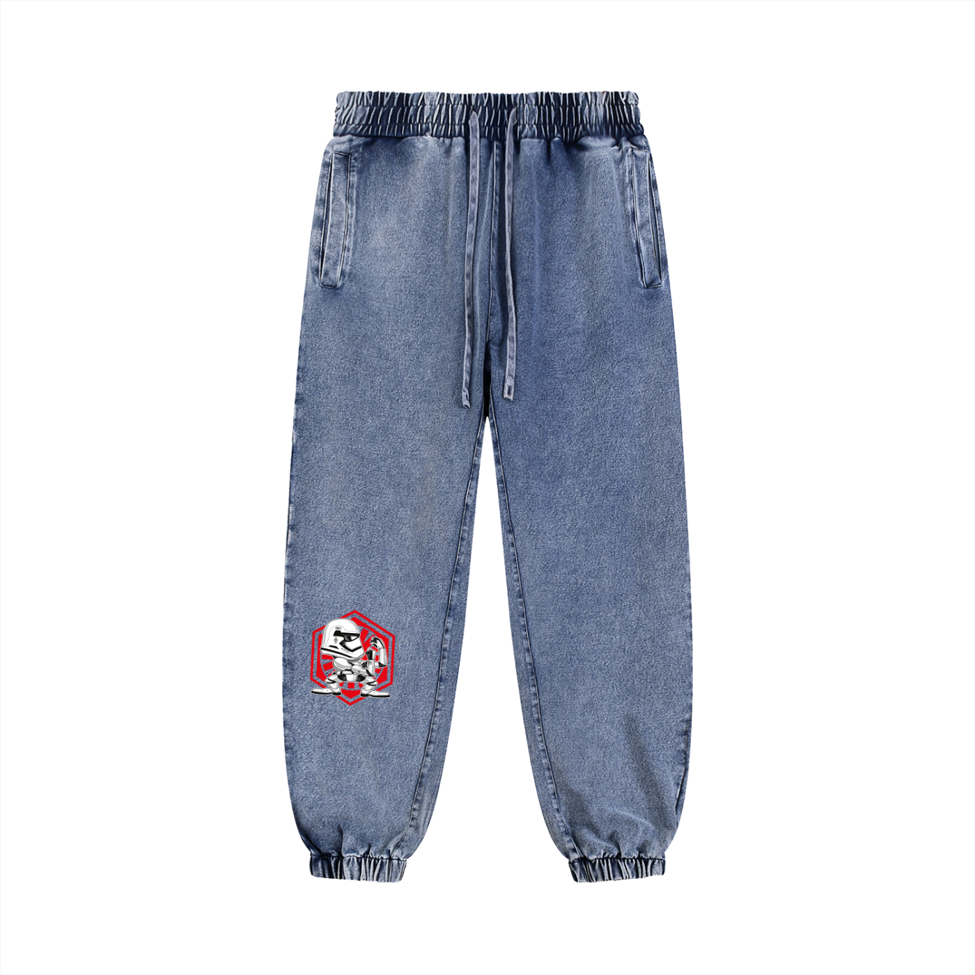 Men's Snow Wash Jogged Sweatpants