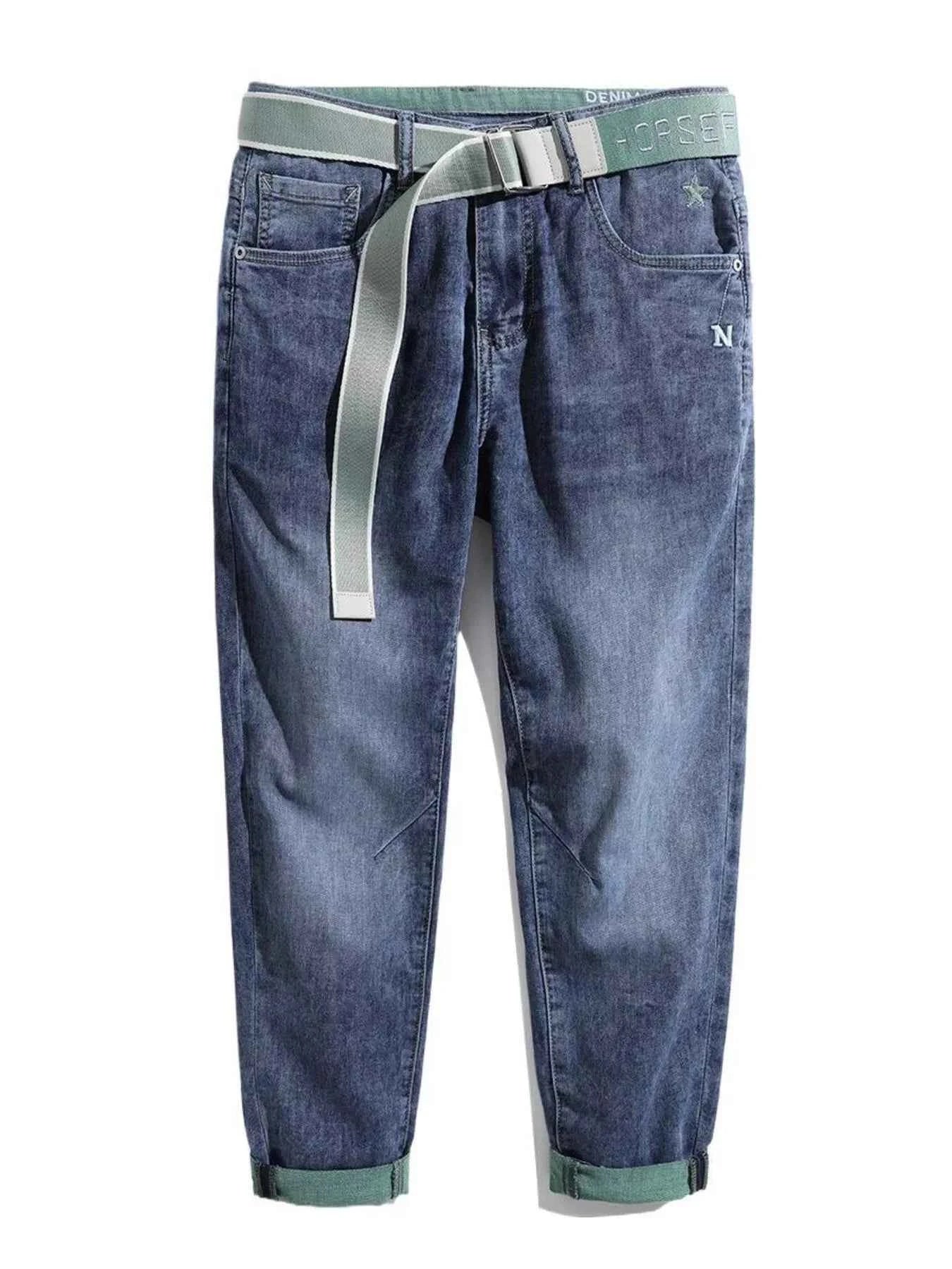 Men's Casual Straight-Leg Jeans