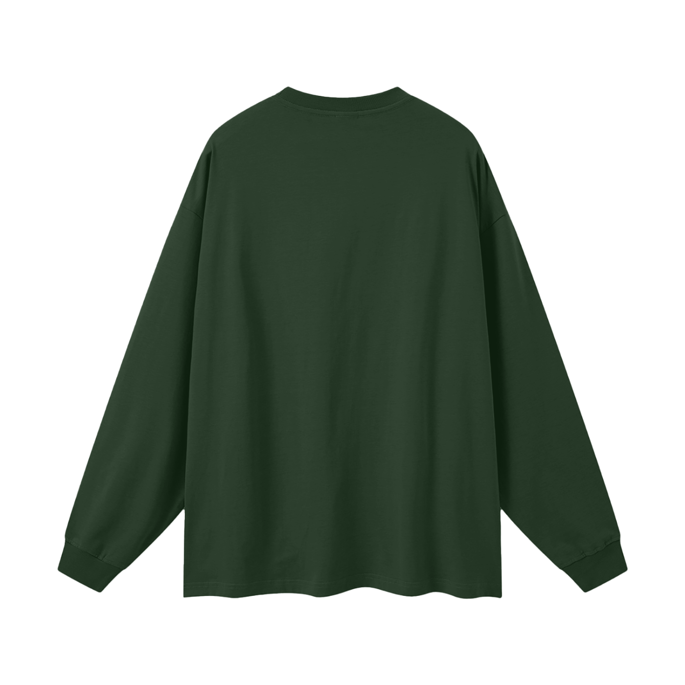 Women's Oversized Cotton T-Shirt - Stylish Long Sleeve Comfort