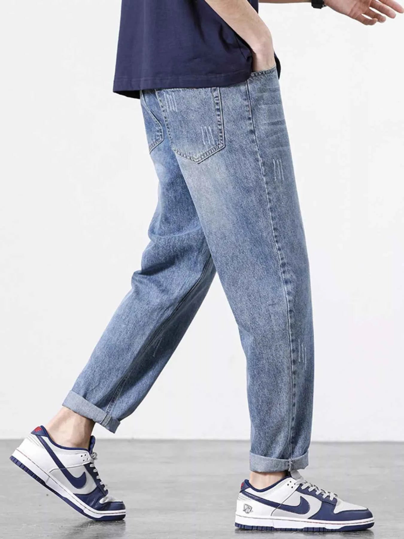 Men's Vintage Wash Relaxed Fit Jeans