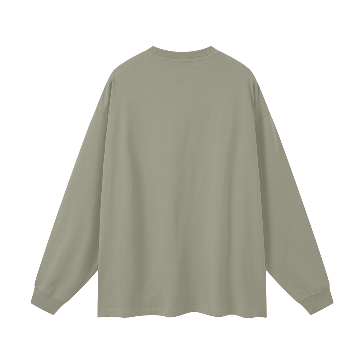 Men's Oversized Cotton Long Sleeve T-Shirt for Ultimate Comfort
