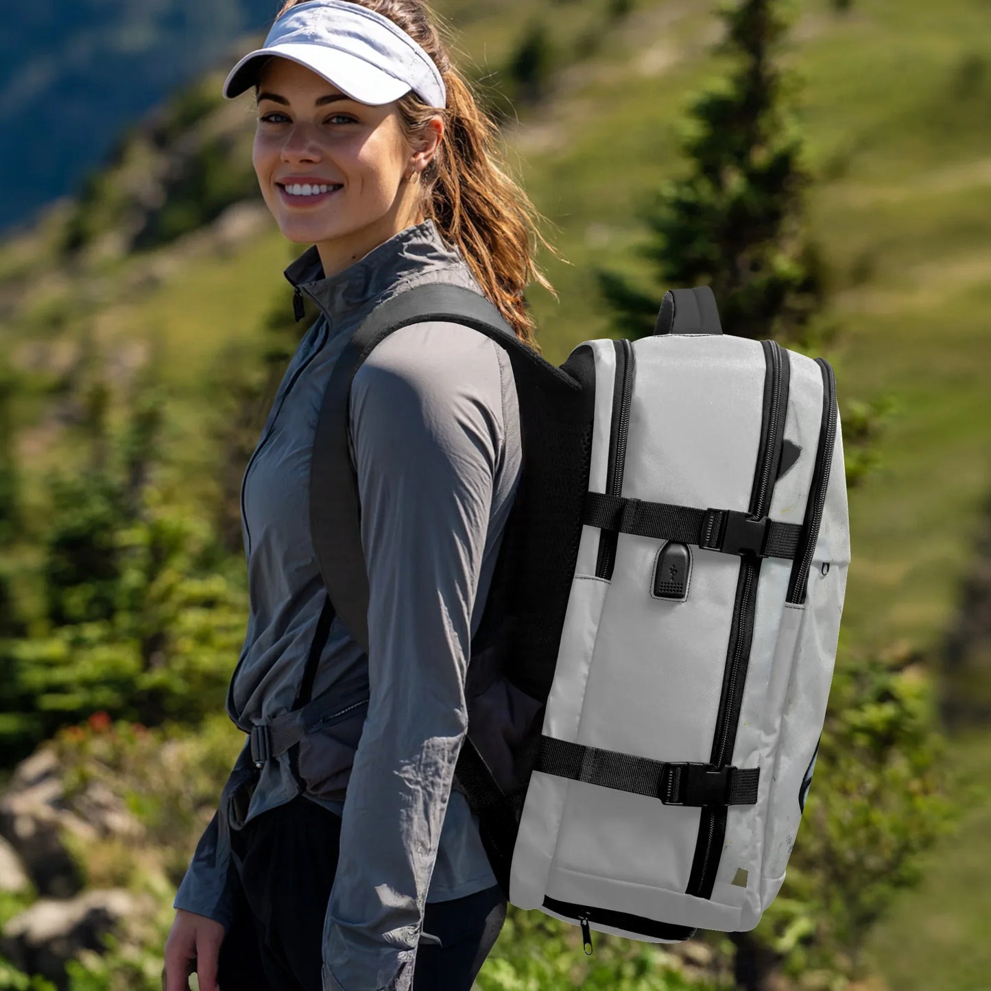 Premium Hiking Backpack - Professional Multi-Pocket Pack - TeeVoke