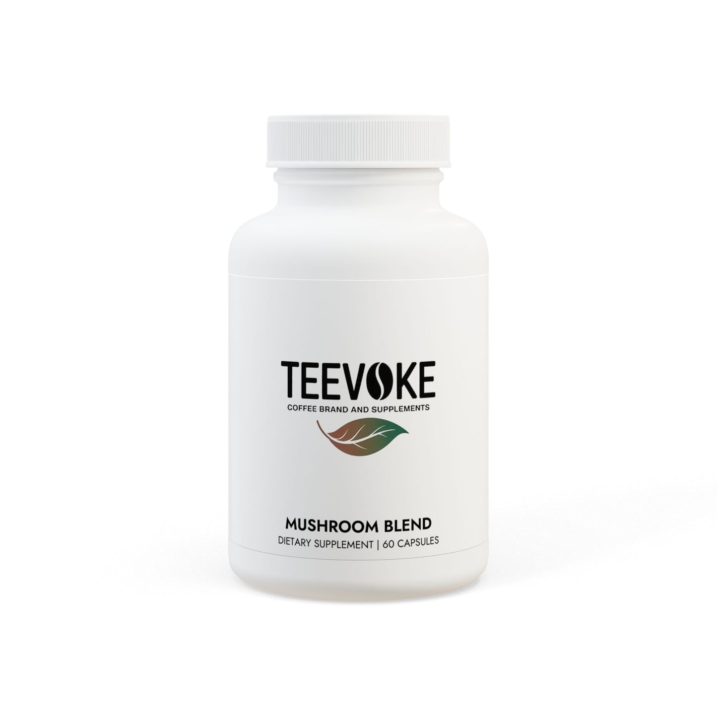 Mushroom Brain Energy Supplement for Enhanced Focus and Vitality (60 Capsules)