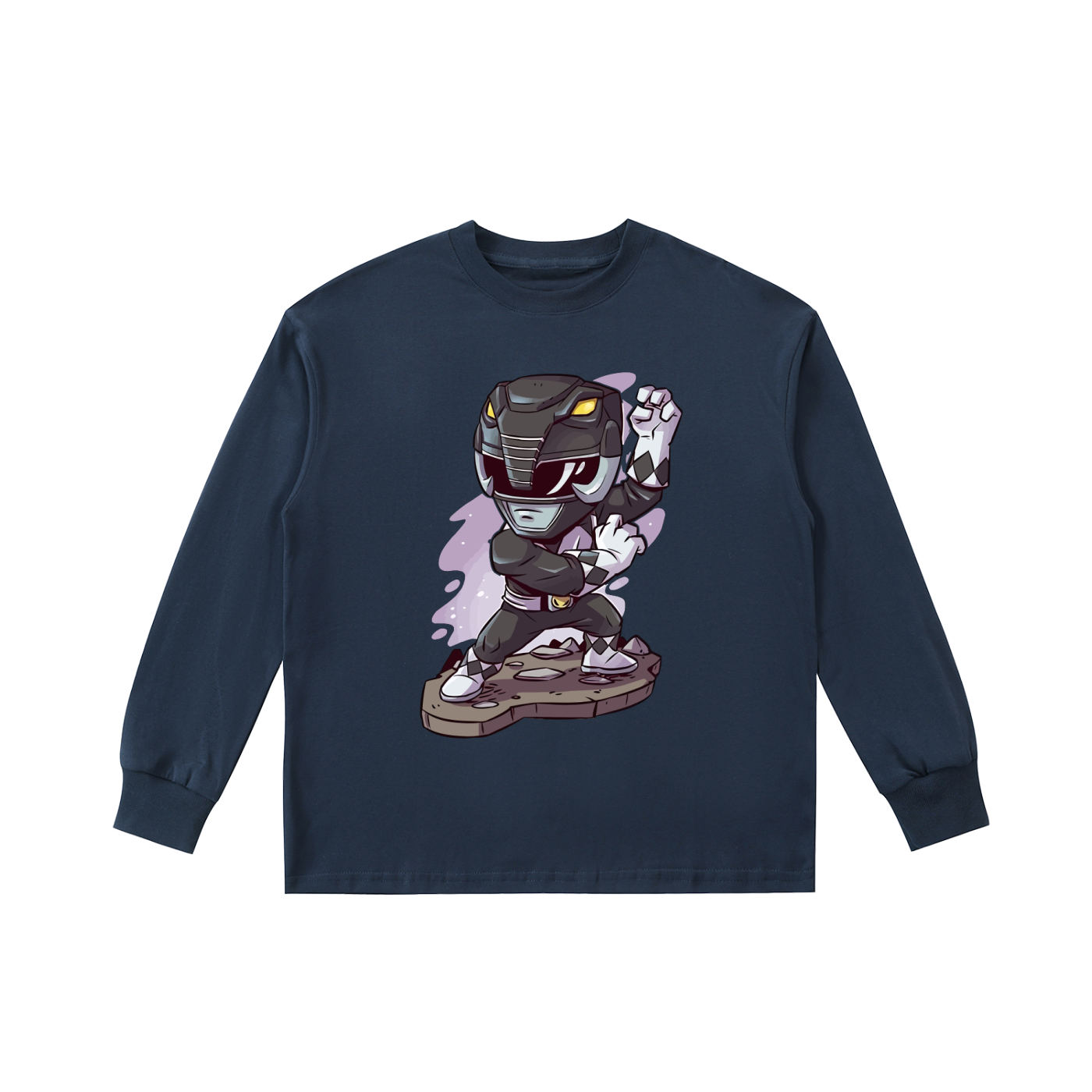 Boys Quick-Dry Cotton Long-Sleeve Tee