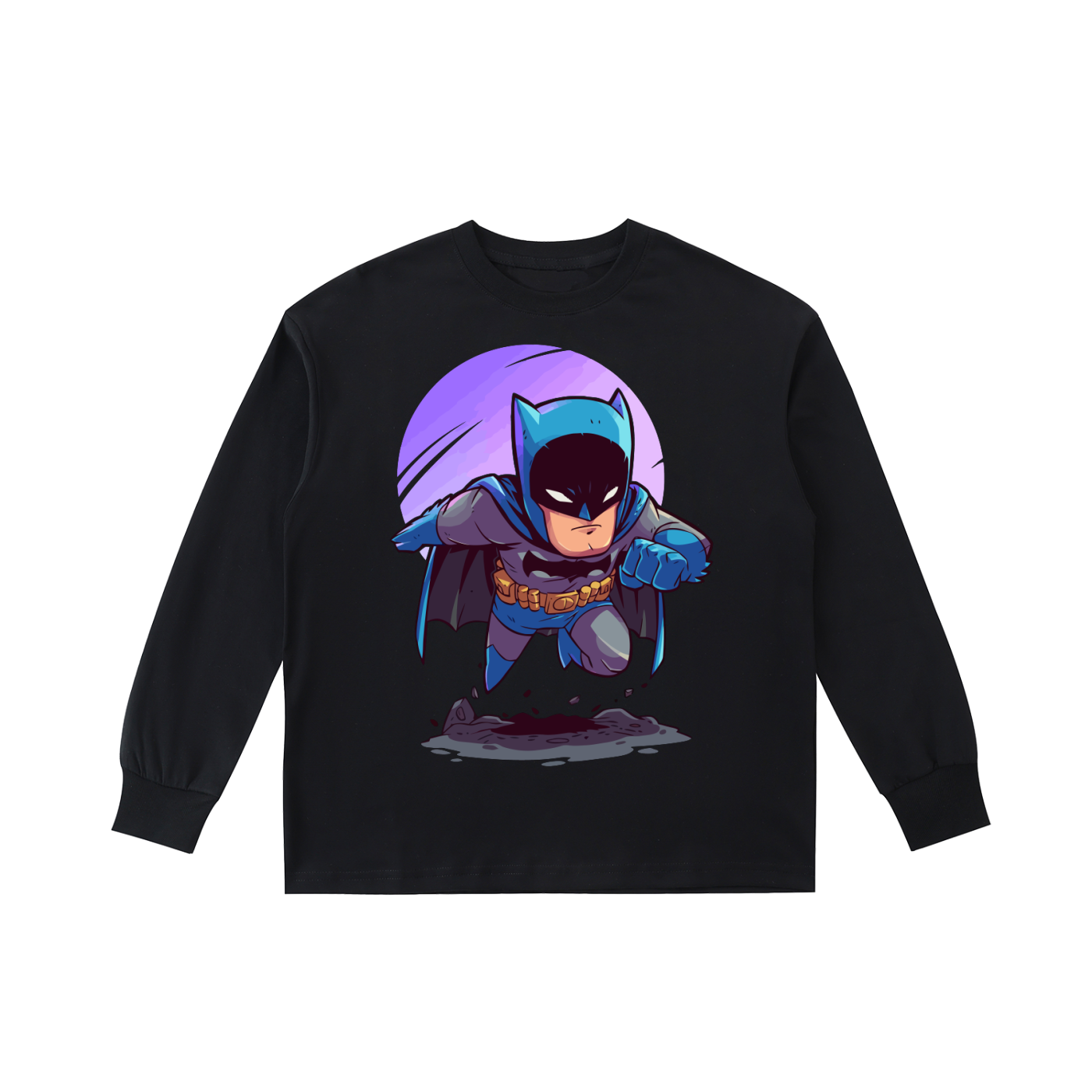 Boys Quick-Dry Cotton Long-Sleeve Tee