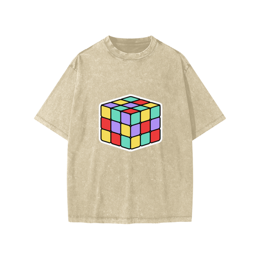 Children's Cotton T-Shirt - Unisex Snow Washed Design